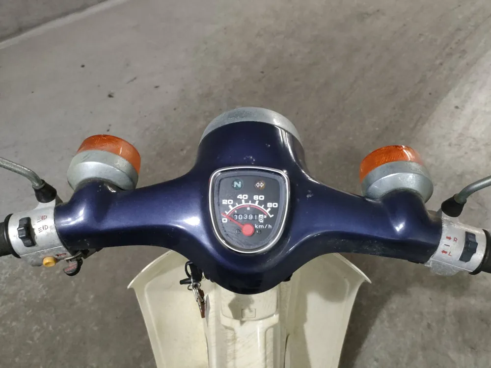 Honda Super Cub, белый, фото 5