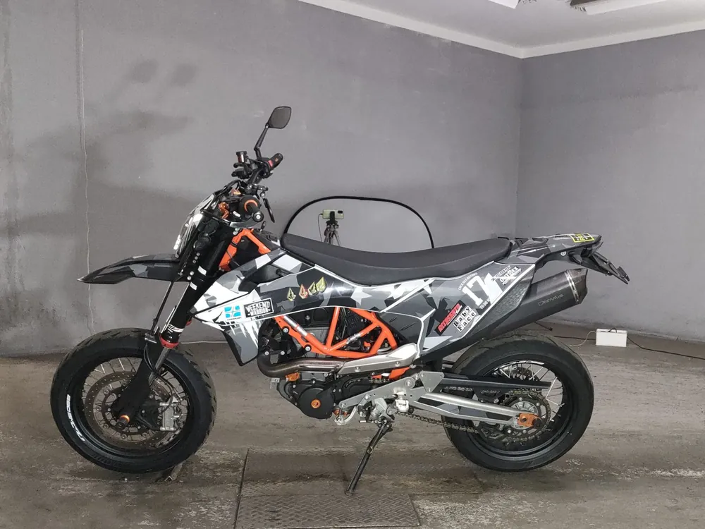 KTM 690 SMC R 2019, чёрный, фото 2