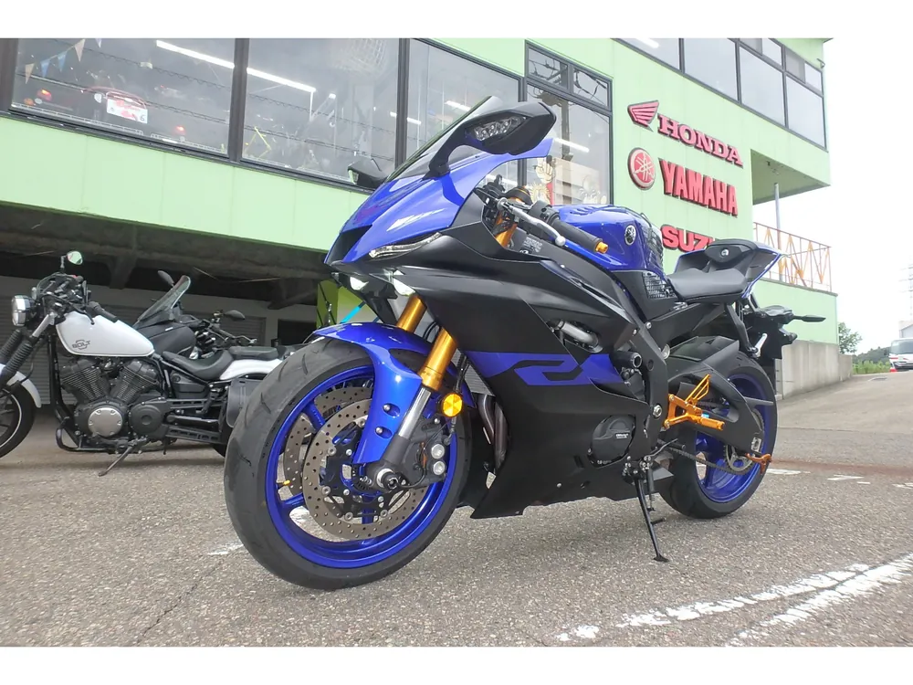 Yamaha 6 2019, чёрный, синий, фото 16