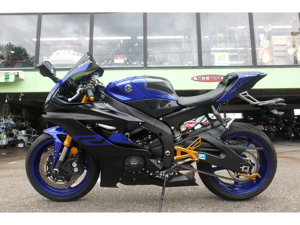 Yamaha 6 2019, чёрный, синий, фото 17