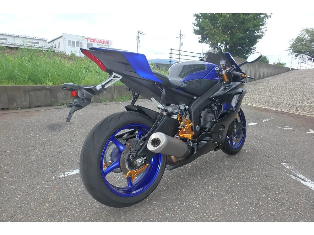 Yamaha 6 2019, чёрный, синий, фото 7