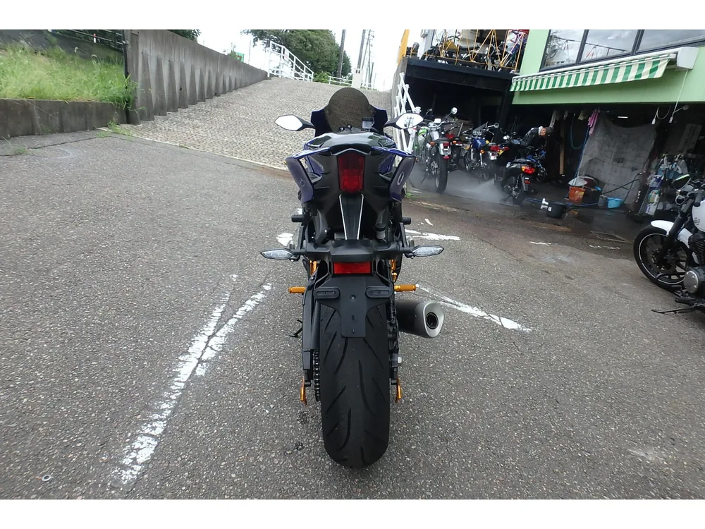 Yamaha 6 2019, чёрный, синий, фото 8