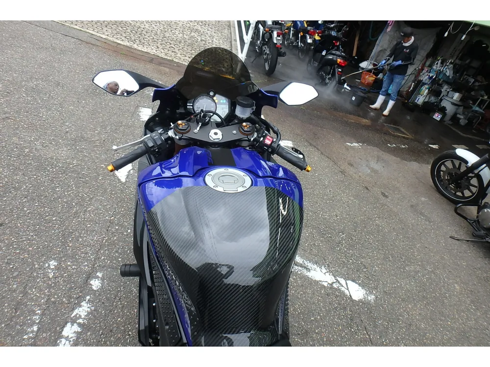 Yamaha 6 2019, чёрный, синий, фото 10