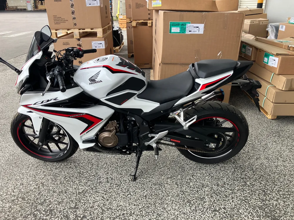 Honda CB400X 2021, белый, фото 4