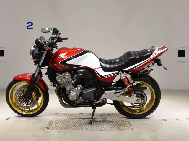 Honda CB400SB, white | red, фото 2