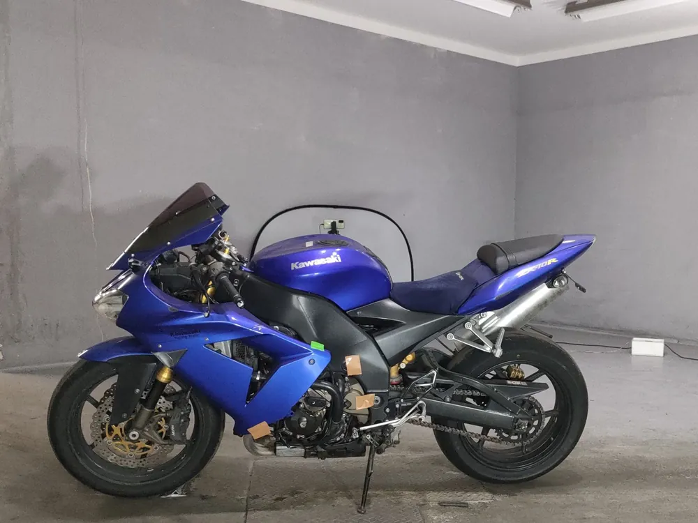 Kawasaki ZX-10R 2004, синий, фото 2