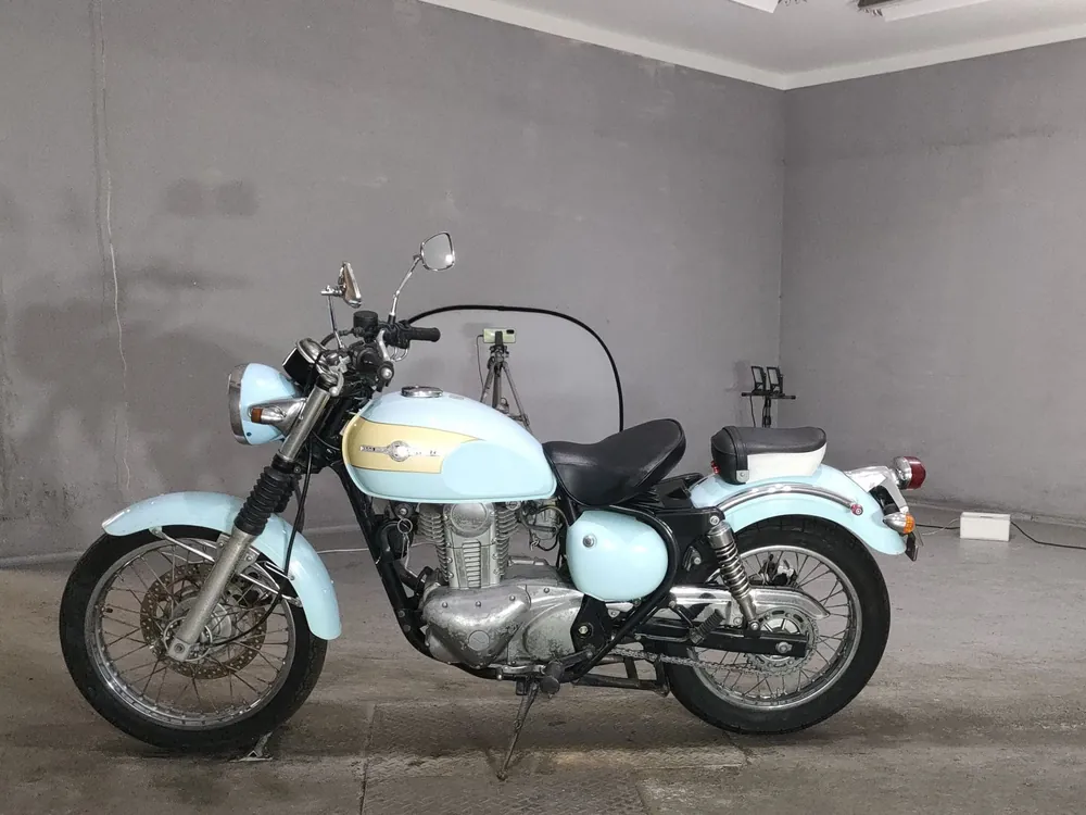 Kawasaki Estrella, синий, фото 2