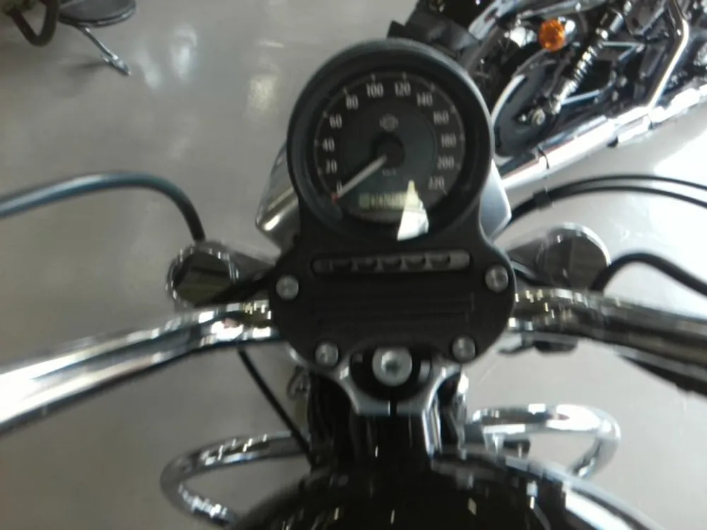 Harley-Davidson XL883R 2014, чёрный, фото 3