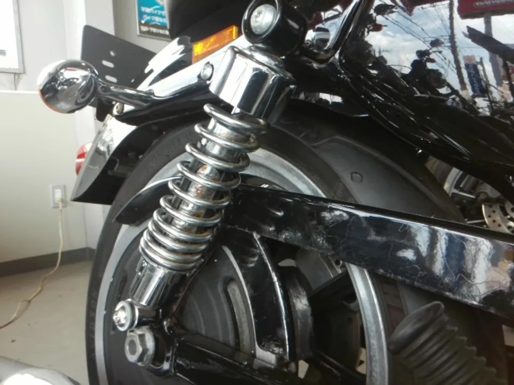 Harley-Davidson XL883R 2014, чёрный, фото 5