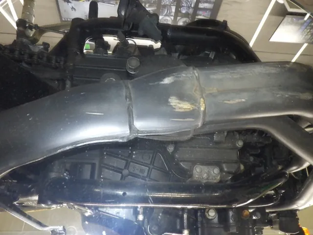 Kawasaki ZRX400-II 2008, black | orange, фото 7