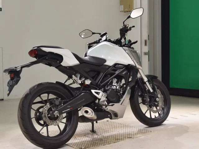 Honda CB125R, белый, фото 5