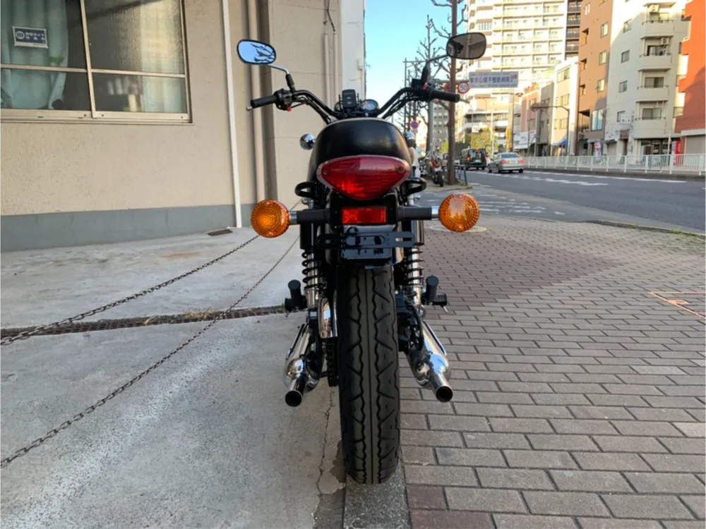 Kawasaki W800-2 2021, чёрный, фото 7