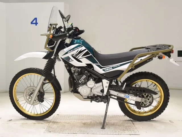 Yamaha Serow 250, white | green, фото 2