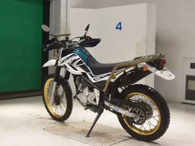 Yamaha Serow 250, white | green, фото 6