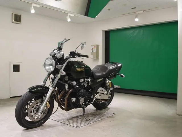 Yamaha XJR1200 1995, зелёный, фото 4