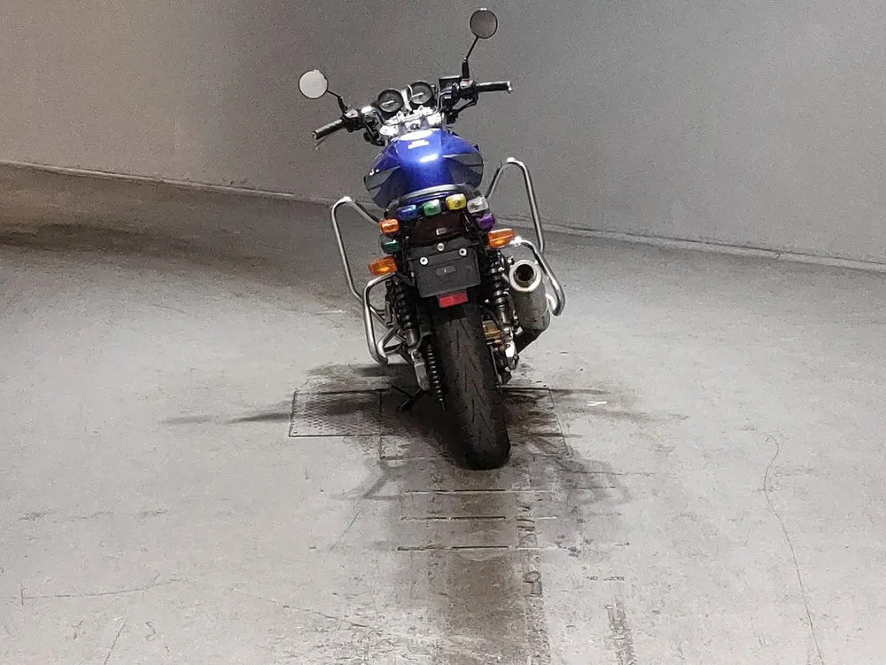 Honda CB400N 2008, синий, фото 4