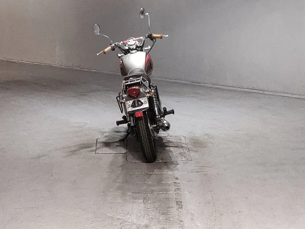 Kawasaki Estrella, silver / red, фото 4