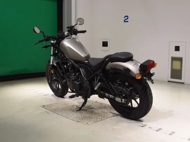 Honda Rebel 500 2019, matt gun, фото 6