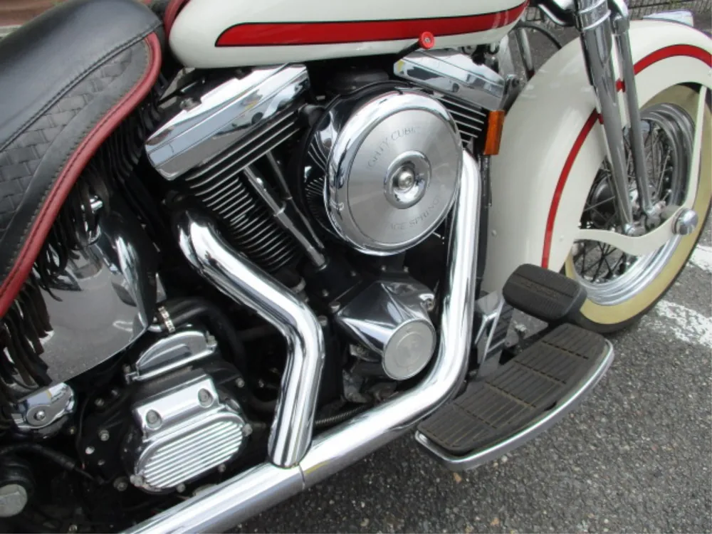 Harley-Davidson FLSTS1450 1997, белый, фото 12
