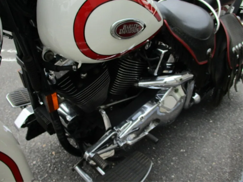 Harley-Davidson FLSTS1450 1997, белый, фото 13
