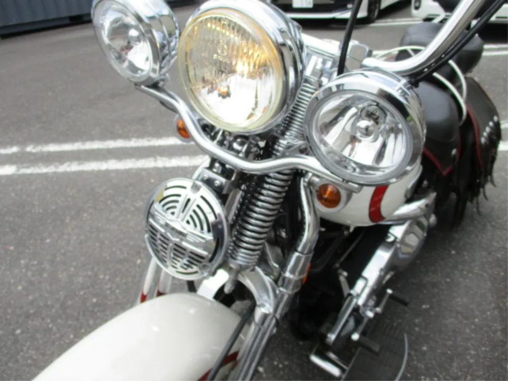 Harley-Davidson FLSTS1450 1997, белый, фото 14