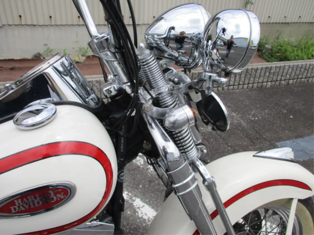 Harley-Davidson FLSTS1450 1997, белый, фото 15