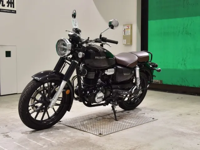 Honda GB350C 2025, чёрный, фото 4