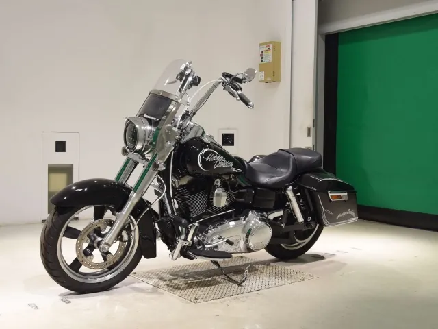 Harley-Davidson FLD1580 2014, чёрный, фото 4