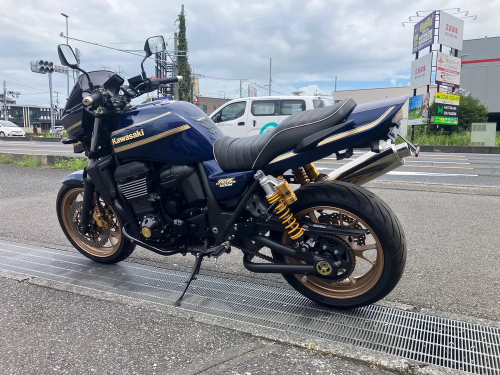 Kawasaki ZRX1200DAEG 2016, navy blue, фото 5