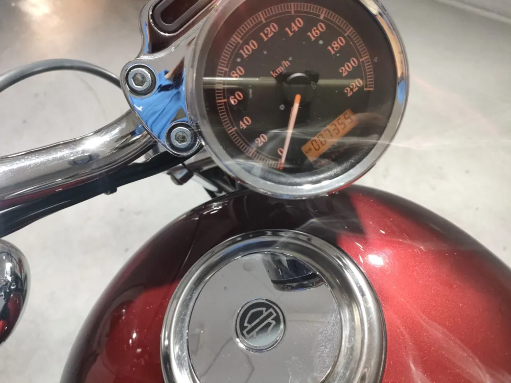 Harley-Davidson XL1200C 2010, красный, фото 5