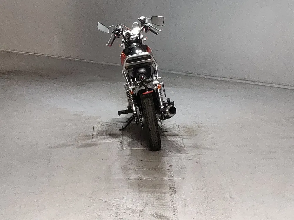 Kawasaki Estrella, black / orange, фото 4