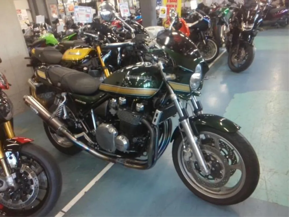 Kawasaki ZRX1100 2007, зелёный, фото 15