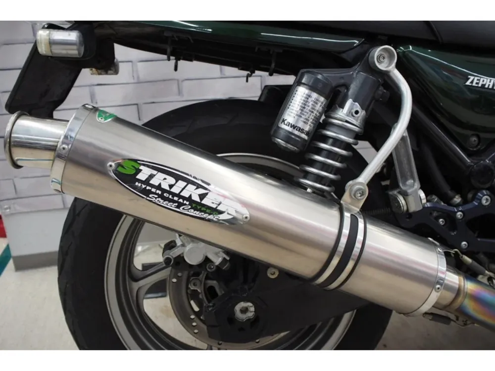 Kawasaki ZRX1100 2007, зелёный, фото 7