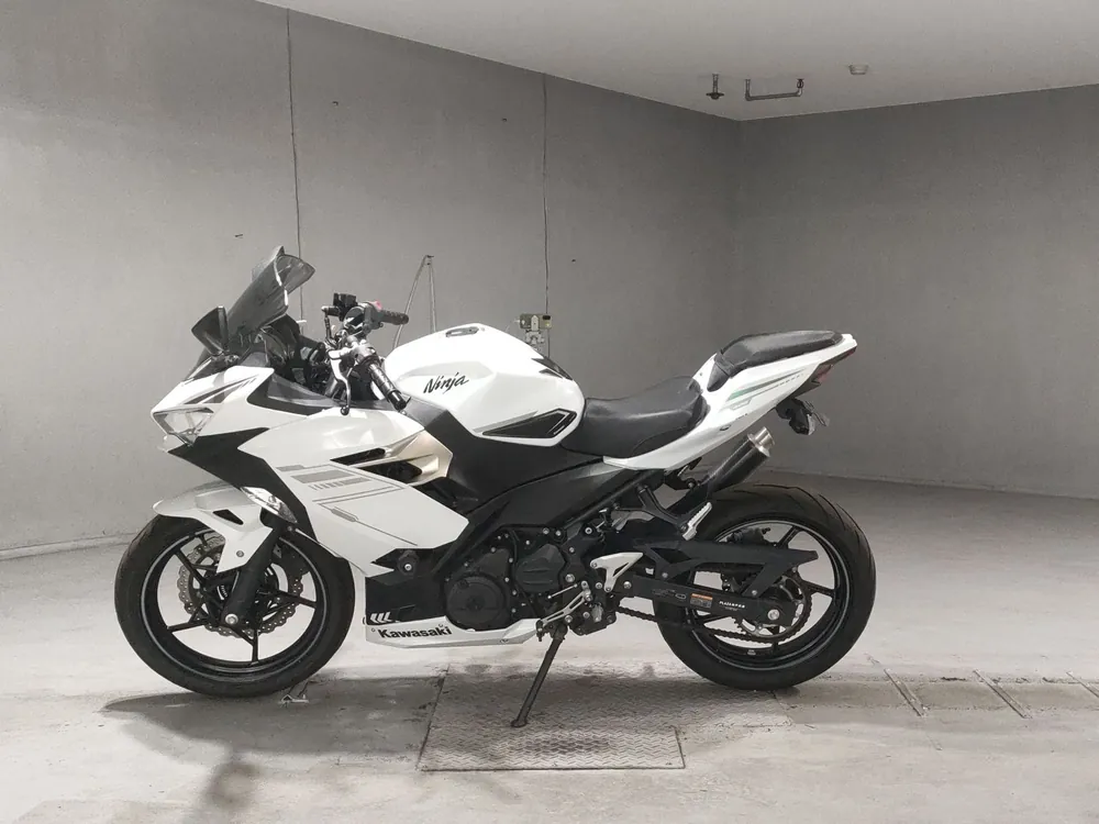 Kawasaki Z400 2022, белый, фото 2