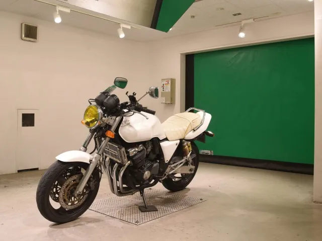 Honda CB400 1996, белый, фото 4