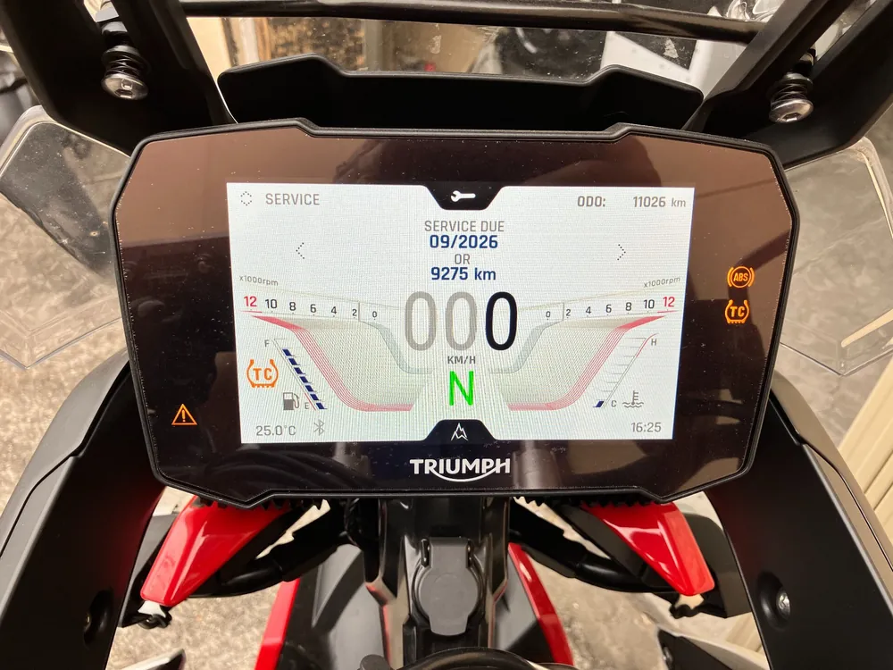 Triumph TIGER 900GTARAGON 2023, red / black / white, фото 3