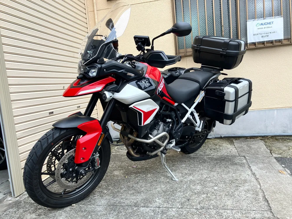 Triumph TIGER 900GTARAGON 2023, red / black / white, фото 6