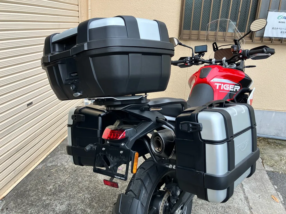 Triumph TIGER 900GTARAGON 2023, red / black / white, фото 10