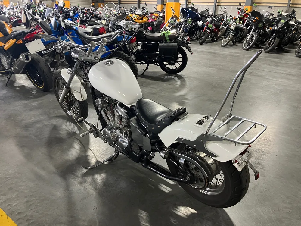 Honda Steed 400 1994, белый, фото 2