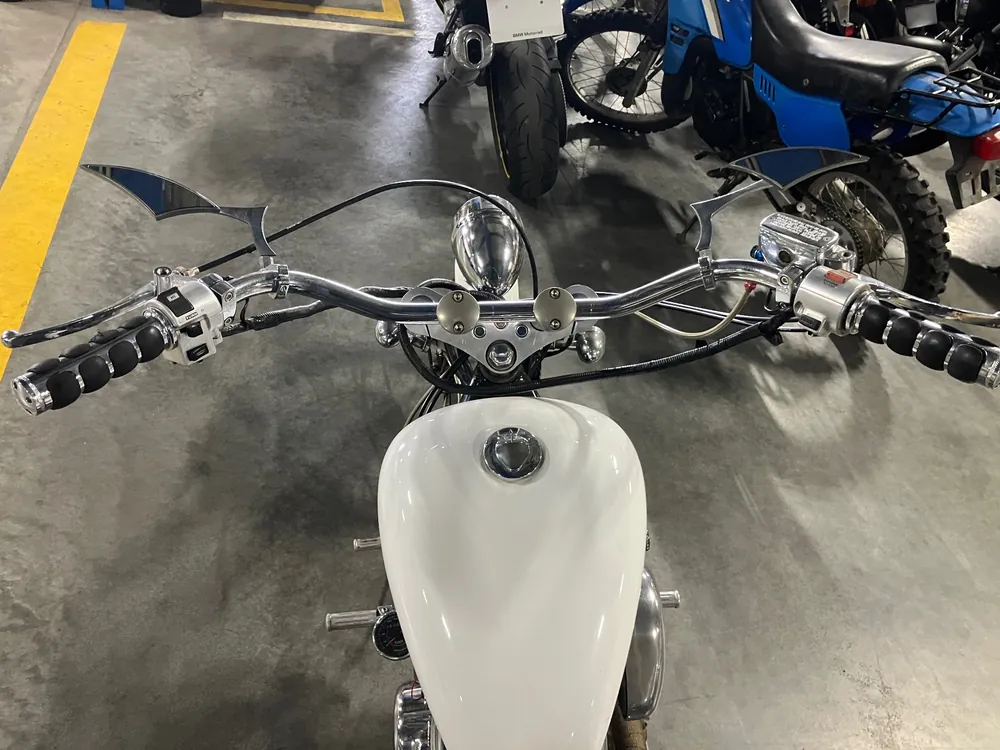 Honda Steed 400 1994, белый, фото 3