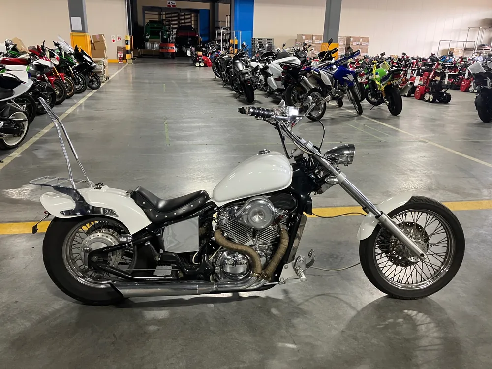 Honda Steed 400 1994, белый, фото 5