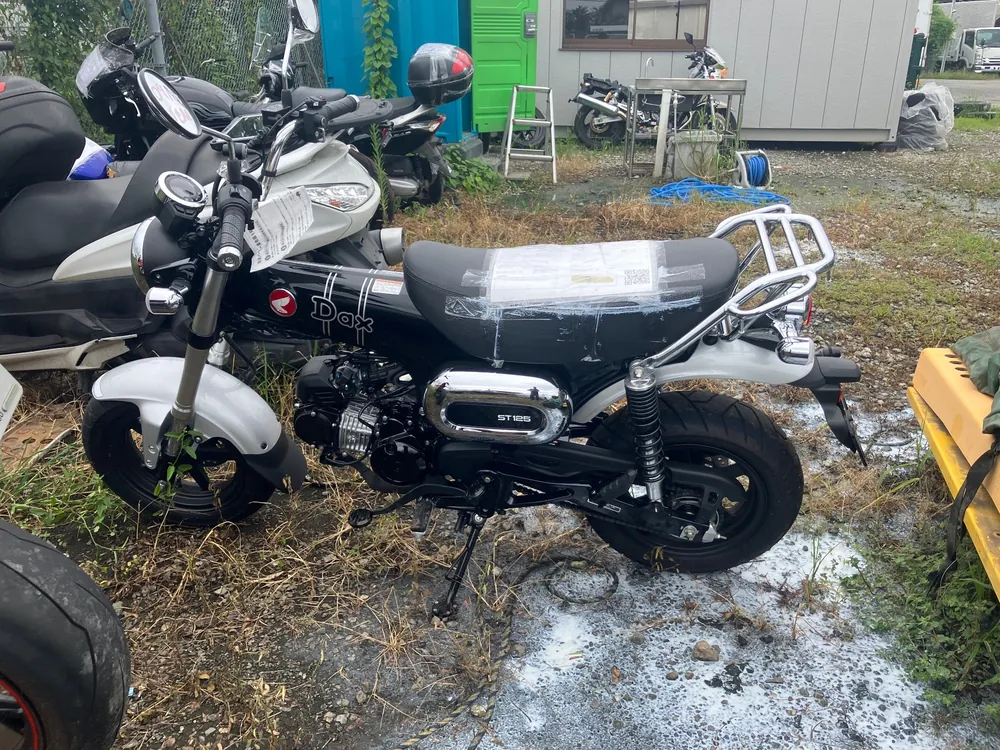 Honda Dux 125, чёрный, фото 2