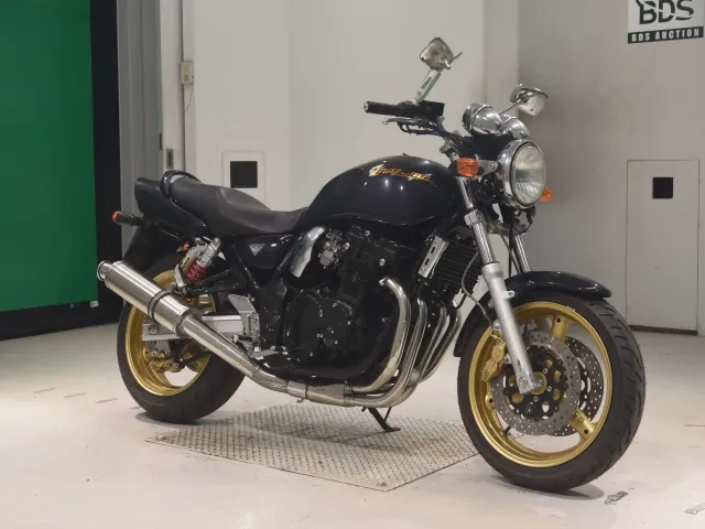 Suzuki Inazuma 400 1998, navy blue, фото 3