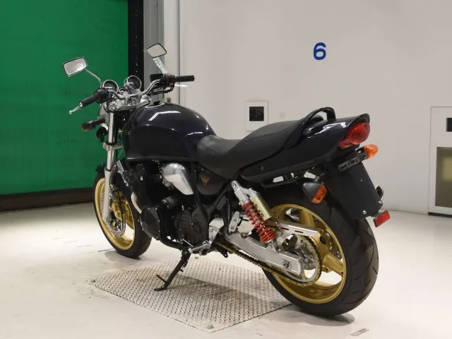 Suzuki Inazuma 400 1998, navy blue, фото 6