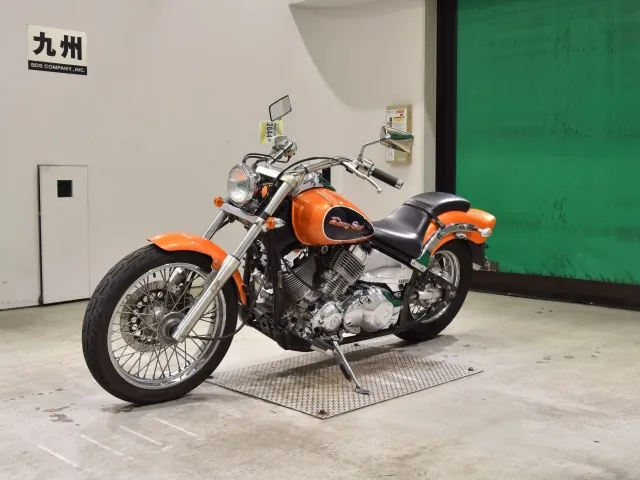 Yamaha Drag Star 1996, оранжевый, фото 4