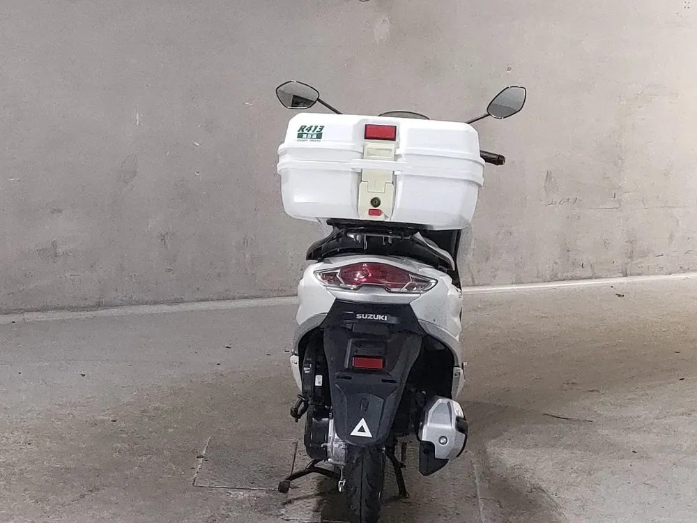 Suzuki Burgman Street 125Ex 2026, белый, фото 4