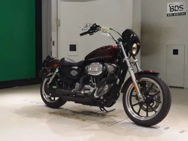 Harley-Davidson XL883L 2014, бордовый, фото 3