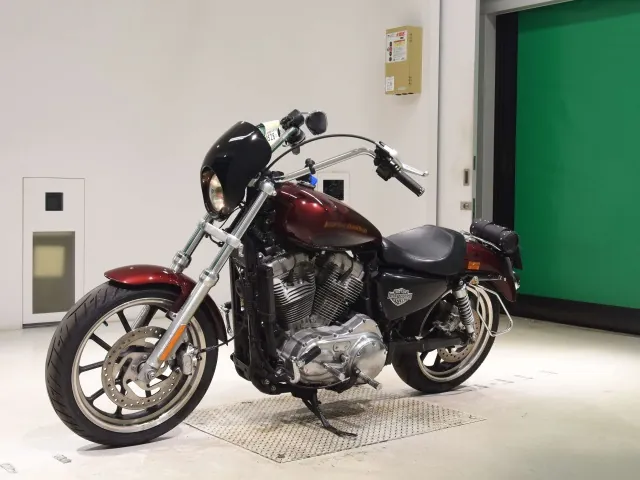 Harley-Davidson XL883L 2014, бордовый, фото 4