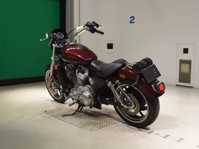 Harley-Davidson XL883L 2014, бордовый, фото 6