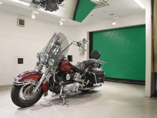 Harley-Davidson FLSTC1580 2007, красный, фото 4
